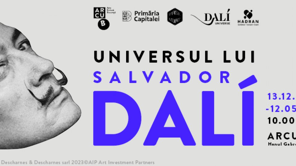 Expoziția-eveniment „Universul lui Salvador Dalí”, la ARCUB - Hanul Gabroveni
