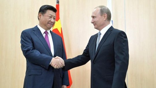 Preşedintele rus, Vladimir Putin, a ajuns în China