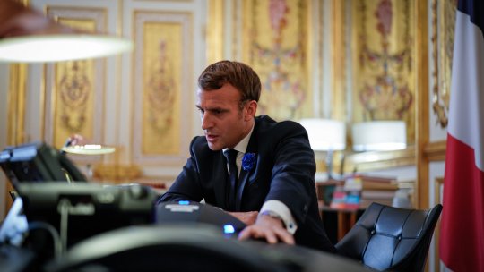 Macron cere un armistiţiu umanitar în războiul dintre Israel şi Hamas