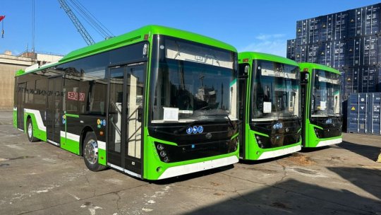 BUCUREȘTI: Primele autobuze electrice, în circulație din decembrie