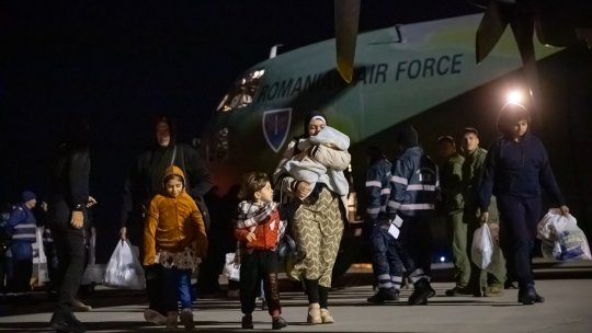 Salvați din Fâşia Gaza, alți 41 de români au fost repatriați