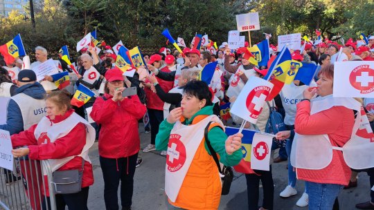 Noi proteste ale sindicaliștilor din sistemul sanitar