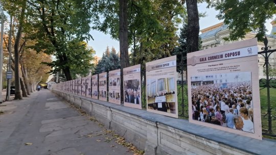 Expoziția dedicată lui Corneliu Coposu a ajuns la Chișinău