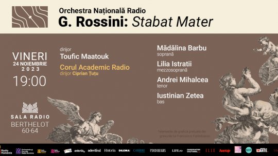 „Sabat Mater” va răsuna la Sala Radio, sub bagheta dirijorului Toufic Maatouk