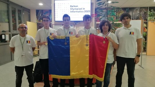 Echipa României a obţinut locul I la Olimpiada Balcanică de Informatică