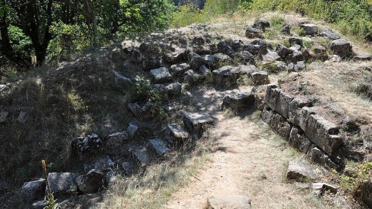 Cetatea dacică de la Căpâlna, vandalizată