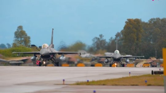 Olanda a trimis primele avioane F-16 pentru baza de instruire de la Fetești
