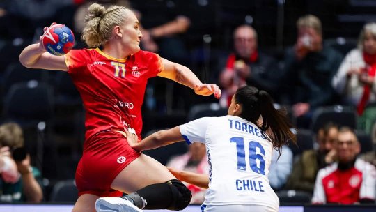 Mondialul de handbal feminin: România - Chile, 44-19