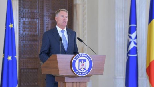 President Iohannis: "Romania firmly supports the opening of the accession negotiations of the Republic of Moldova to the EU"