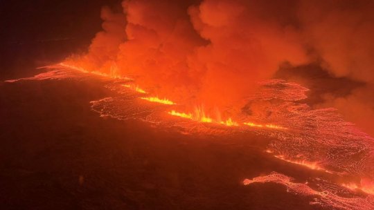 Evacuări în sud-vestul Islandei după o erupție vulcanică | VIDEO