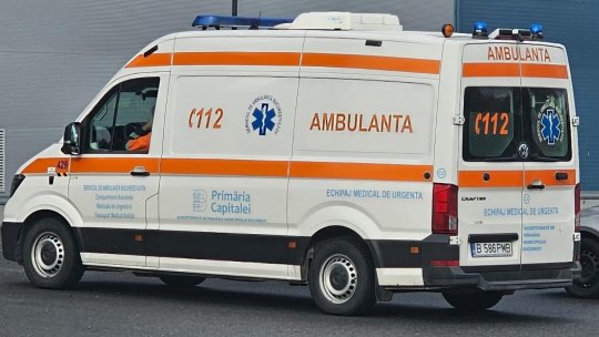 CONSTANȚA: 5 răniți după un accident de microbuz pe DN 22