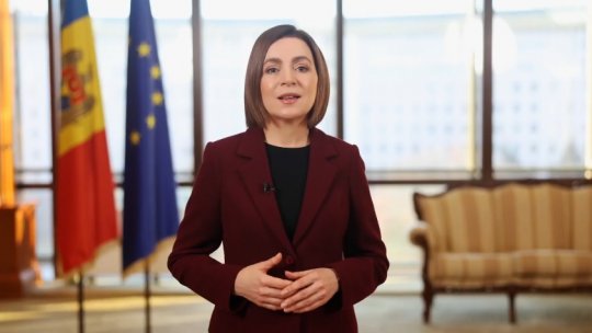 REPUBLICA MOLDOVA: Maia Sandu va candida pentru un nou mandat de președinte | VIDEO