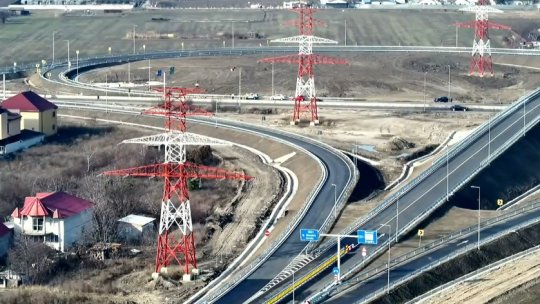 Circulație deschisă pe un nou lot din Autostrada Bucureștiului | VIDEO