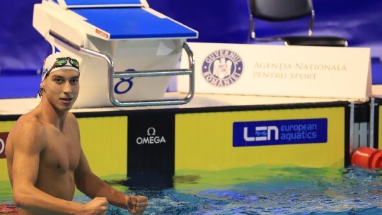 Europenele de înot în bazin scurt: Vlad Stancu, locul 6 în finala probei de 1.500 m liber