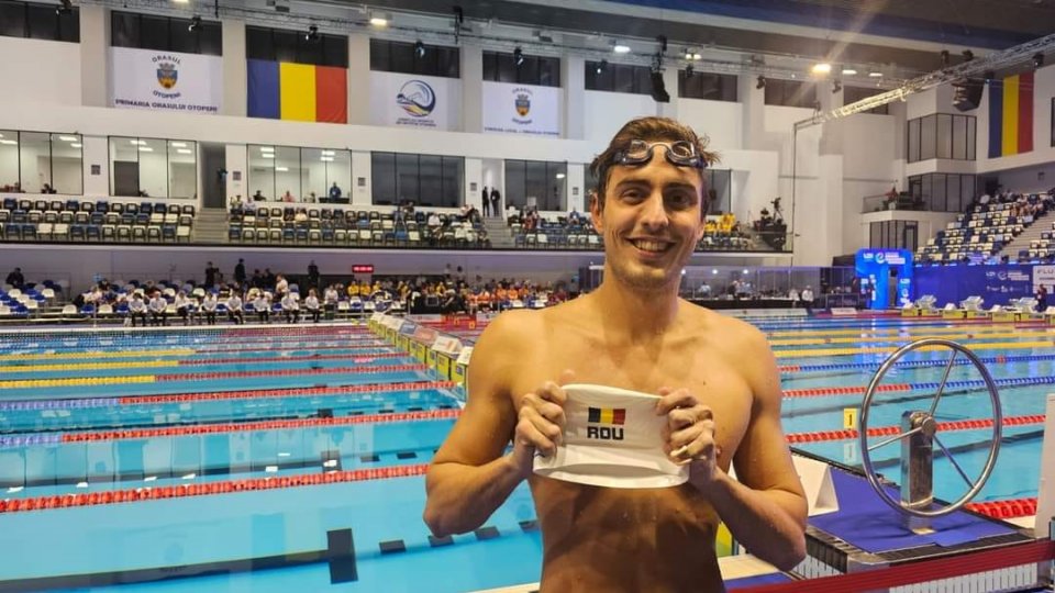 Europenele de înot de la Otopeni: Andrei Ungur, medaliat cu bronz la 100 metri spate | VIDEO