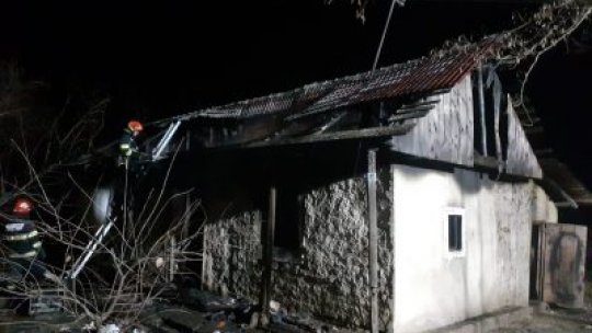 NEAMȚ: Incendiul dintr-o gospodărie din Timișești a ucis mai multe animale