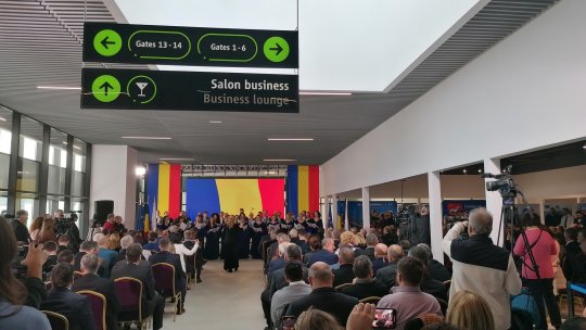 Terminalul T4 al Aeroportului Iaşi, prezentat mai multor oficialități
