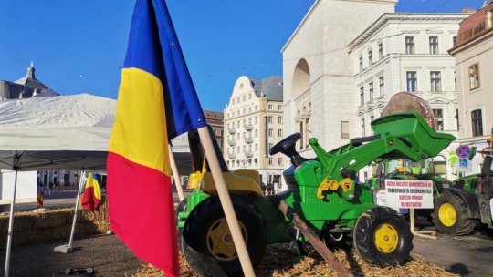 Protestul fermierilor din Timișoara, suspendat