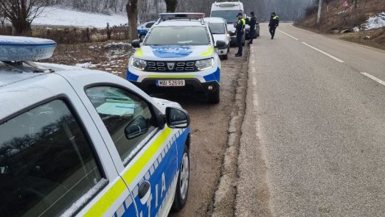 CARAȘ-SEVERIN: Autoritățile au aplicat peste 600 de amenzi rutiere
