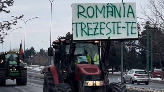 A doua zi de proteste ale fermierilor la Brașov