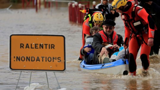 Nordul Franței, lovit de inundații catastrofale