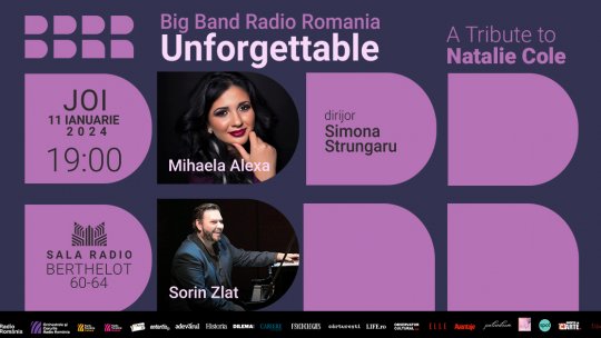 "Unforgettable: A Tribute to Natalie Cole", primul concert din 2024 la Sala Radio