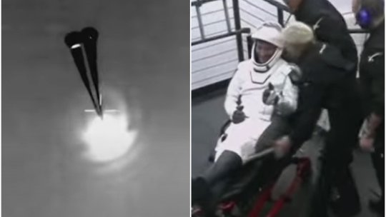 Patru astronauți s-au întors pe Pământ cu două luni mai târziu, din cauza unor probleme întâmpinate de capsula Starliner