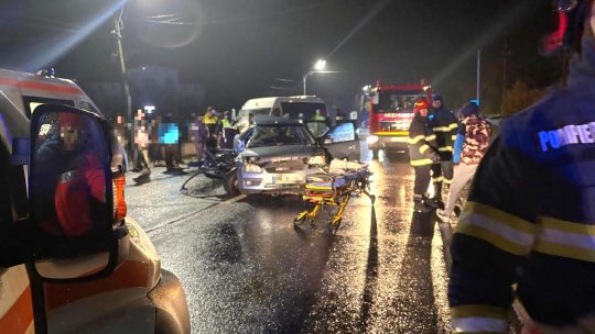 GIURGIU: Un mort și 6 răniți în urma unui accident pe DN 6, la Valea Plopilor