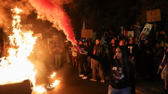 ISRAEL: Au continuat protestele față de demiterea ministrului Apărării