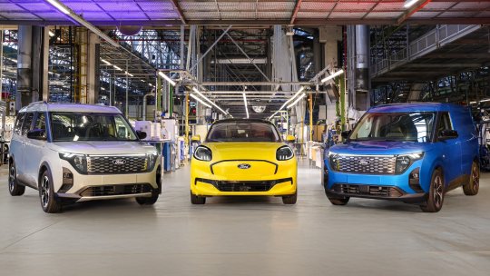 Ford Craiova lansează primele sale modele complet electrice