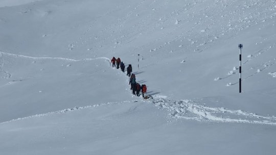 Salvamont Prahova: Nu vă aventuraţi pe traseele turistice montane de mare altitudine!