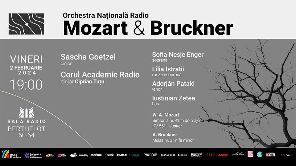 Călătorie în Viena imperială: Bicentenarul Anton Bruckner, la Sala Radio