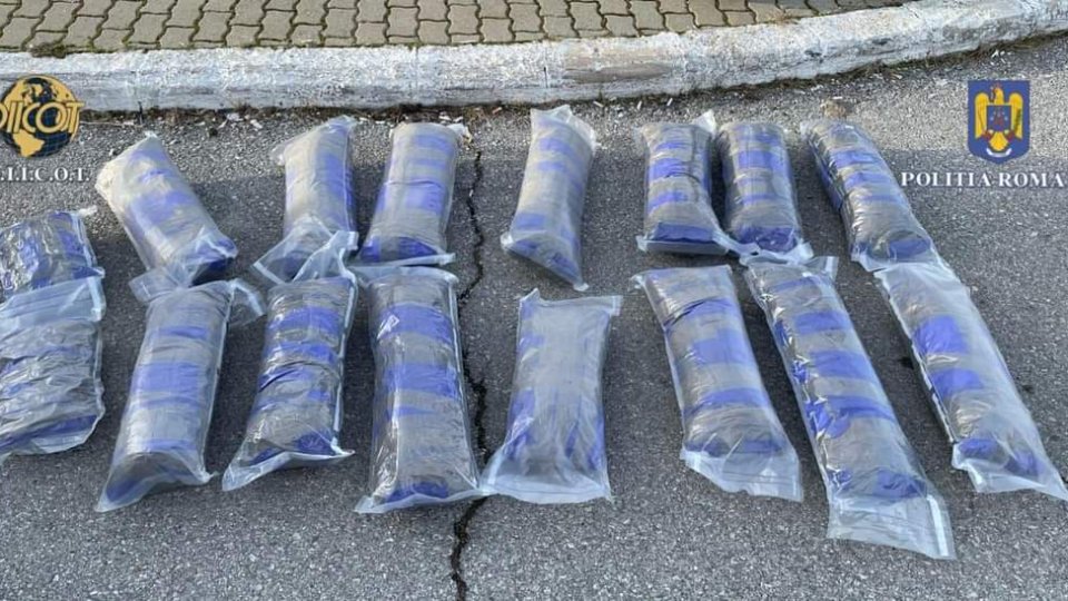 Poliţia Română a confiscat, anul trecut, peste o tonă de droguri