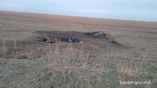 Fragmente de dronă, descoperite în sudul Republicii Moldova
