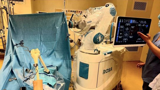 CONSTANȚA: Spitalul Județean dispune de cel mai performant sistem robotic în chirurgia ortopedică