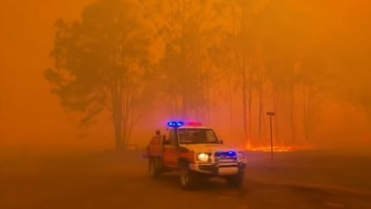 Sudul Australiei, pârjolit de un masiv incendiu de vegetație