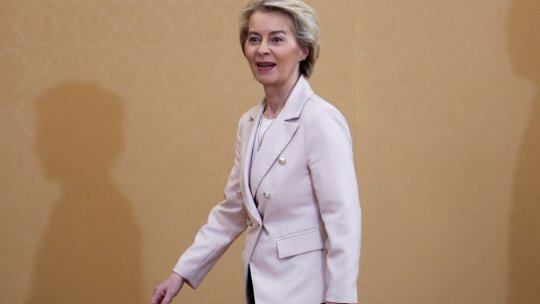 Șefa Comisiei Europene, la Kiev pentru a saluta "rezistenţa extraordinară a poporului ucrainean"