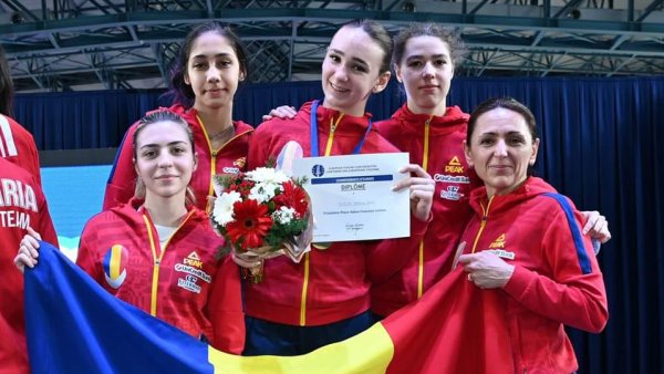Scrimă: Amalia Covaliu a obținut medalia de bronz la Campionatele Europene, în proba de spadă