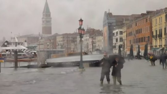 Nordul şi centrul Italiei, afectate de ploi abundente
