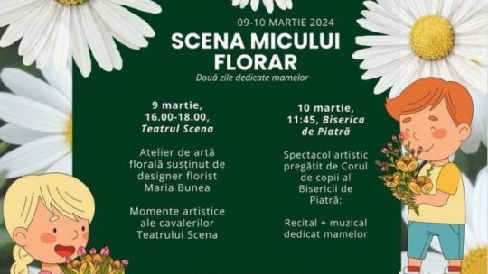 Mamele, sărbătorite pe „Scena micului florar” din Târgu Mureș