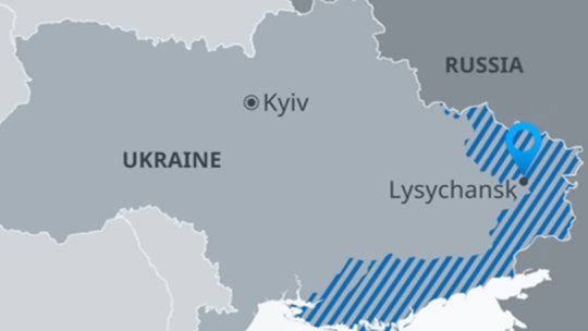 UCRAINA: Numeroase victime în urma unui atac ce a vizat orașul Lisiceansk, ocupat de ruși