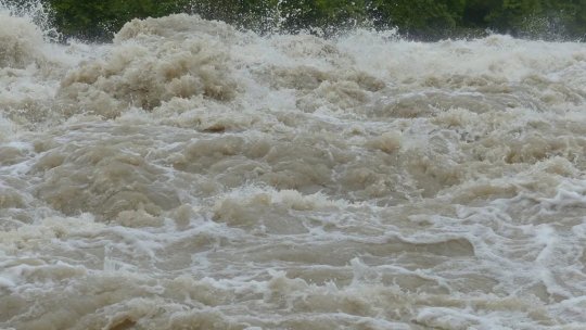 Inundații în Bistrița-Năsăud