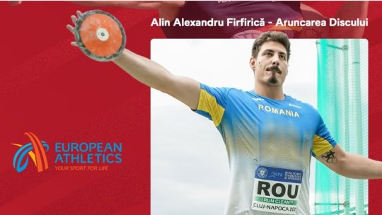Cupa Europeană de aruncări: Alin Firfirică, medaliat cu aur la disc