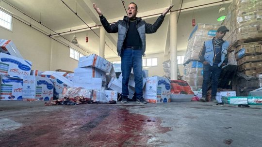 UNRWA denunță un atac israelian asupra unui centru de distribuție a alimentelor din Fâșia Gaza