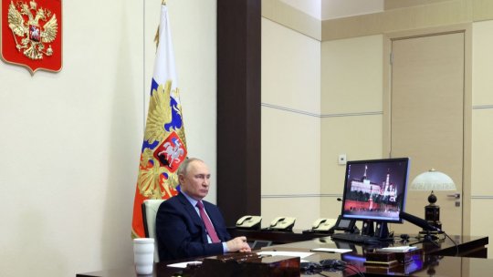 Alegeri Rusia: Vladimir Putin acuză Ucraina că perturbă scrutinul prin bombardamente