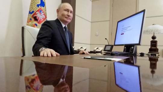 RUSIA: Vladimir Putin a votat online în prima zi a scrutinului prezidențial | VIDEO