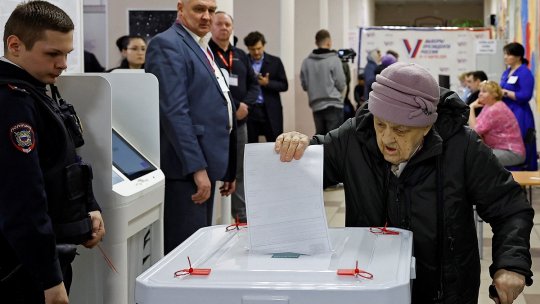 Alegerile prezidențiale din Rusia, în cea de-a 2-a zi: Scrutinul, marcat de incidente