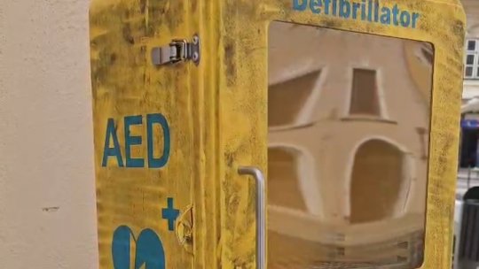 BRAŞOV: Un al doilea defibrilator, furat dintr-un spațiu public