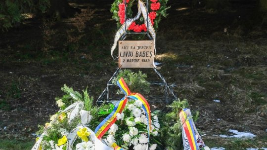 35 de ani de la moartea eroului braşovean Liviu Cornel Babeş