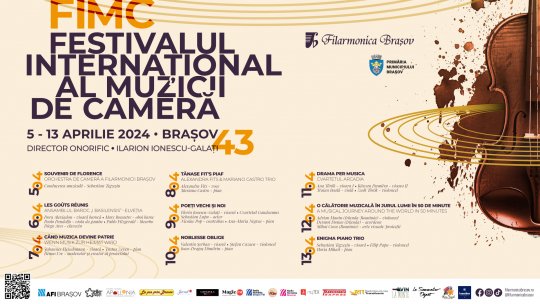 BRAȘOV: Revine Festivalul Internațional al Muzicii de Cameră